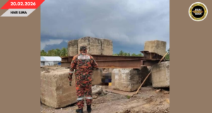 SIKU ORANG TUAI BEBADI NYAWA SEPENGUDAH DITINGGANG BLOK KONKRIT BA PALAN PROJEK SEKULA