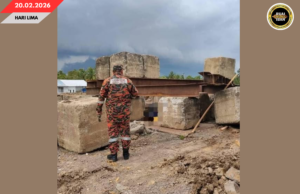 SIKU ORANG TUAI BEBADI NYAWA SEPENGUDAH DITINGGANG BLOK KONKRIT BA PALAN PROJEK SEKULA