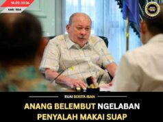 ANANG BELEMBUT NGELABAN PENYALAH MAKAI SUAP