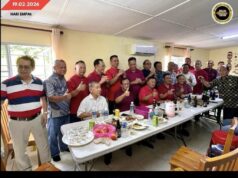 TAN SRI WILLIAM MAWAN NGATUR PENEMUAI BESERIMBAI ENGGAU PENGERAMI NGINTU TAUN BARU CINA DI PAKAN