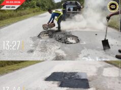 ADUN KEMENA MUJI PENYAMPAT JKR MUTARKA SEBANA BEKAUL PENGERUSAK JALAI ALUN