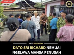 DATO SRI RICHARD NEMUAI NGELAWA MANSA PENUSAH RUMAH ANGUS, NADAI KES BEBADI NYAWA DIRIPOTKA