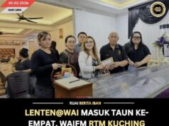 LENTEN@WAI MASUK TAUN KE-EMPAT, WAIfm RTM KUCHING TERUS SERURAN NGENATAIKA PEMERI BANTU