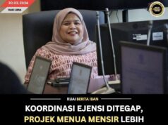 KOORDINASI EJENSI DITEGAP, PROJEK MENUA MENSIR LEBIH MERI EMPAS NGAGAI KOMUNITI