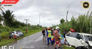 ENAM IKU BAKAL BA PENUSAH AKSIDEN DI SIMUNJAN
