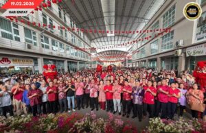 BERIBU IKU DATAI NGABANG RUMAH TERBUKA TAUN BARU CINA DI SIBU