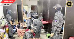 OPERASYEN BESEPADU IMIGRESEN: 54 IKU PERANAK LUAR DITAN DI KOTA SAMARAHAN