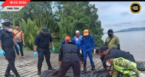 TUBUH SIKU LELAKI DIPELABAKA DITANGKAP BAYA UDAH DITEMU BA SAR HARI KEDUA