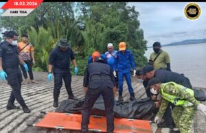 TUBUH SIKU LELAKI DIPELABAKA DITANGKAP BAYA UDAH DITEMU BA SAR HARI KEDUA
