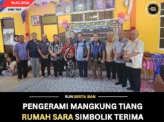 PENGERAMI MANGKUNG TIANG RUMAH SARA SIMBOLIK TERIMA KASIH ENGGAU PEMANSANG MENUA PESISIR