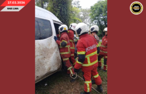 SIKU LELAKI BEBADI NYAWA KETEGAL EKSIDEN BA JALAI BESAI SEMAK SEPITAL COLUMBIA ASIA BINTULU