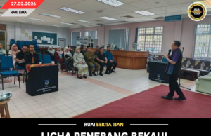 LICHA PENERANG BEKAUL NGATUR RIKOD ENGGAU PENGAWA MUAI DOKUMEN PERINTAH BA IKBN MIRI