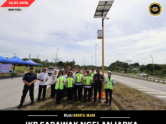 JKR SARAWAK NGELANJARKA CCTV AI BA P-TURN SELANGAU