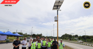 JKR SARAWAK NGELANJARKA CCTV AI BA P-TURN SELANGAU