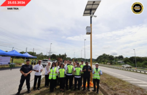 JKR SARAWAK NGELANJARKA CCTV AI BA P-TURN SELANGAU