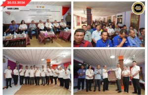 SAPIT PREMIER SARAWAK BEJADIKA PENGAWA NYERAHKA CHEK PAMPAS TANAH JALAI MARA, JALAI SELANGKING, NANGA SELA ENGGAU TANJUNG PAOH