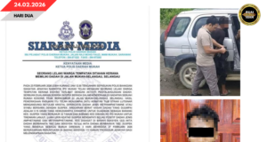 NGEMBUAN DADAH 0.15 GRAM, SIKU LELAKI DITAN BA MUKAH-SELANGAU