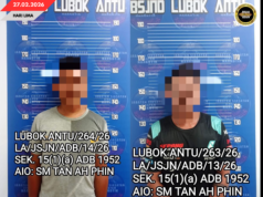 DUA IKU SASPEK POSITIF DADAH DITAN DALAM OP TAPIS KHAS DI ENGKILILI