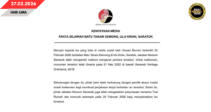 PIAK BEKUASA NGAMBI ATUR ENGGAU LENGKAS BEKAUL ENGGAU ISU VIRAL TUGU PESAKA ASAL