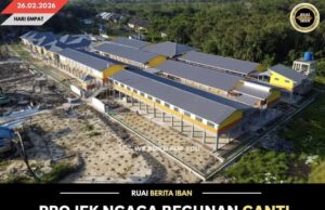 PROJEK NGAGA BEGUNAN GANTI PENUH SK HERMANUS ASSAN UDAH TEMBU MERUAN