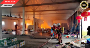 SEBUAH GUDANG LAMA ANGUS BA JALAI HJ LAMPAM DI MIRI, NADAI PENUSAH BEBADI NYAWA DIRIPOTKA