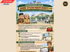 INISIATIF SCHB MANTU ORANG TUAI SARAWAK NERIMA SERVIS BERUBAT LUAR NADAI NGENA MATA DUIT