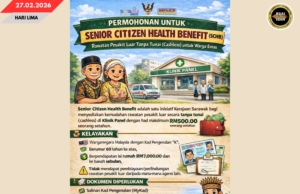 INISIATIF SCHB MANTU ORANG TUAI SARAWAK NERIMA SERVIS BERUBAT LUAR NADAI NGENA MATA DUIT