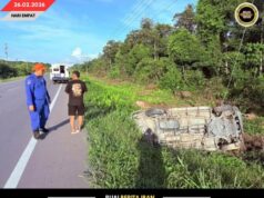 DUA IKU LELAKI BAKAL BA PENUSAH EKSIDEN KEDIRI EMPU BA SIMPANG BUKUT, SELANGAU