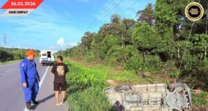 DUA IKU LELAKI BAKAL BA PENUSAH EKSIDEN KEDIRI EMPU BA SIMPANG BUKUT, SELANGAU