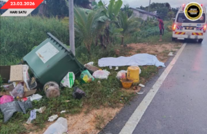 SIKU DERIBA MOTOSIKAL BEBADI BA PENUSAH AKSIDEN KEDIRI BA JALAN KELUPU