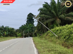 DUA TIANG CHUNDUNG DI BELAGA BEGUNAKA ATUR LENGKAS ARI PIAK TI BETANGGUNGJAWAB