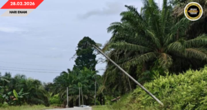 DUA TIANG CHUNDUNG DI BELAGA BEGUNAKA ATUR LENGKAS ARI PIAK TI BETANGGUNGJAWAB