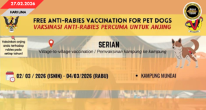 PROGRAM VAKSINASYEN ANTI-RABIES PECHUMA DI SERIAN