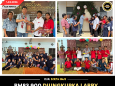 RM83,900 DIUNGKUPKA LARRY BAGI PENEGAP KOMUNITI