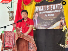 PROJEK SEJATI MADANI NEGAPKA EKONOMI RUMAH PANJAI, PENGAWA TERANG DEKA NGEMUJURKA PROJEK – DATUK LARRY SNG