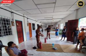 PROGRAM PENYEDAR UNGKUP KOMUNITI DI JULAU ULIH NEGAPKA PENEMU PERANAK RUMAH PANJAI