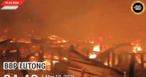 SEMBILAN BUAH RUMAH ANGUS DI KAMPUNG PASIR, MIRI ENGGAU NADAI ORANG BEBADI