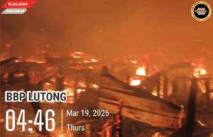 SEMBILAN BUAH RUMAH ANGUS DI KAMPUNG PASIR, MIRI ENGGAU NADAI ORANG BEBADI