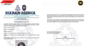 Nembiak indu beumur 15 taun diripotka lenyau di Mukah