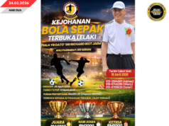 Pekit main bol tebuka lelaki Piala Datuk Sri Richard Riot datai baru