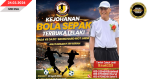 Pekit main bol tebuka lelaki Piala Datuk Sri Richard Riot datai baru