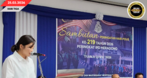 Dato’ Sri Huang ngenataika pemeri RM10,000 ngagai IPD Meradong kelai ngaku pengawa polis
