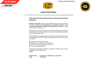 JKR Sarawak Nyangkal Dokumen Tuntut Pampas, Nya Penerang Pelesu