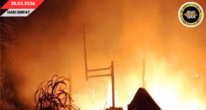 Rumah PPRT enggau rumah sarang burung angus tumu pagi di Daro