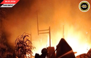 Rumah PPRT enggau rumah sarang burung angus tumu pagi di Daro