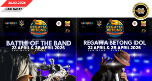 Regatta Betong 2026 Ngerichahka Panggau: “Battle of the Band” enggau “Betong Idol” Perais Besai Nganti Pemenang