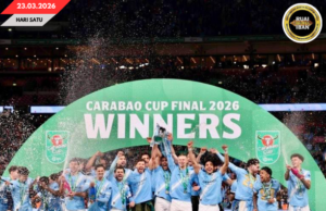 Man City menang Piala Liga, Ngalahka Arsenal 2-0