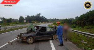 APM SELANGAU JAMPAT NIMBAL PENUSAH EKSIDEN SEMAK JEMATAN BATANG MUKAH