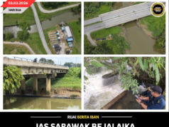JAS SARAWAK BEJALAILA PENGAWA MATAU BACHA ‘EXTREME VALUE’ DI SUNGAI SAMARAHAN