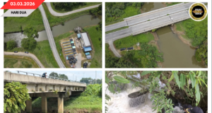 JAS SARAWAK BEJALAILA PENGAWA MATAU BACHA ‘EXTREME VALUE’ DI SUNGAI SAMARAHAN